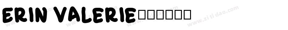 Erin Valerie字体转换
